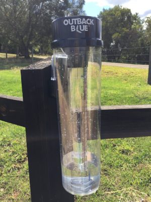 Where to place the rain gauge