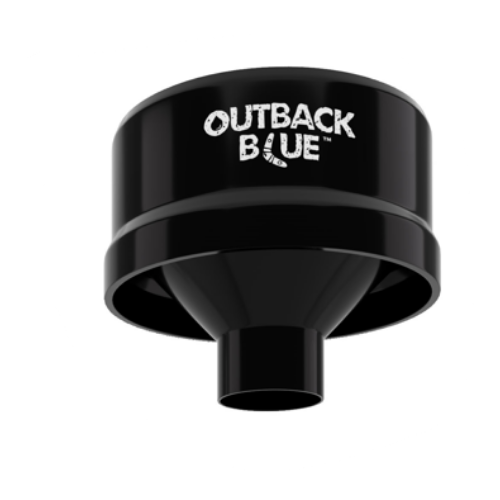outback blue funnel lid